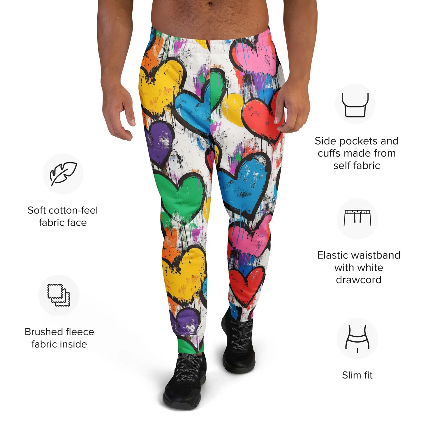 graffiti-hearts-v2-herren-jogginghose-jogginghose-jlr-design-7 - JLR Design