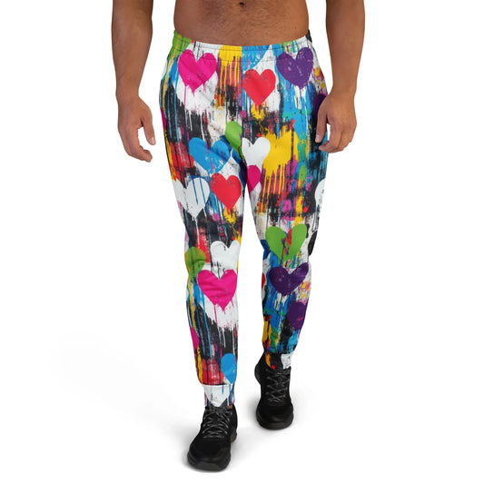 graffiti-hearts-v4-herren-jogginghose-jogginghose-jlr-design-1 - JLR Design