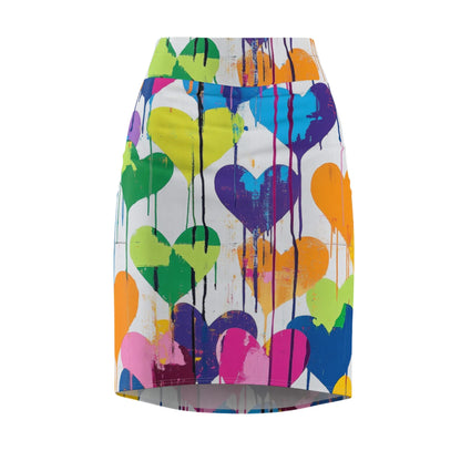 graffiti-hearts-v8-bleistiftrock-fur-damen-eleganter-mid-waist-rock-mit-stretch-komfort-bleistiftrock-jlr-design-4 - JLR Design