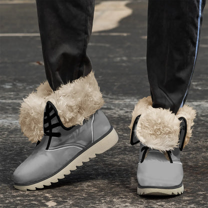 graue-chic-boots-mit-pluschfutter-boots-jlr-design-3 - JLR Design
