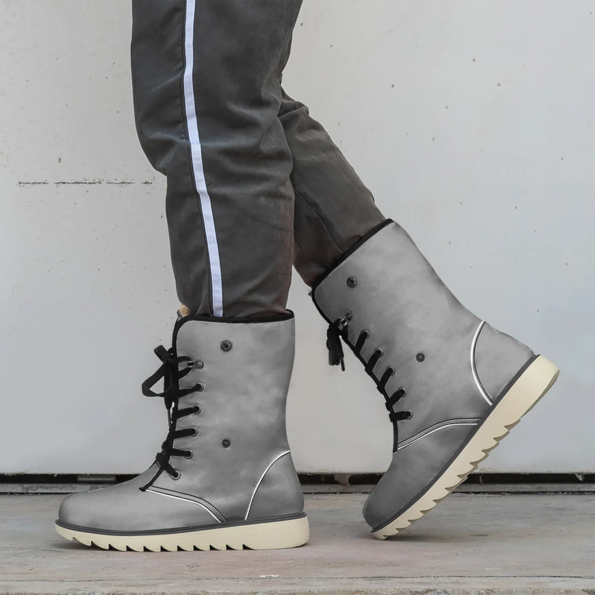 graue-chic-boots-mit-pluschfutter-boots-jlr-design-jlr-design-de-2 - JLR Design