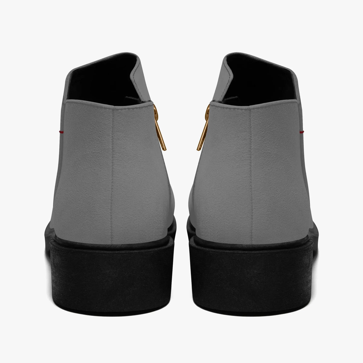 graue-elegante-reissverschluss-stiefeletten-stiefeletten-jlr-design-jlr-design-de-2 - JLR Design