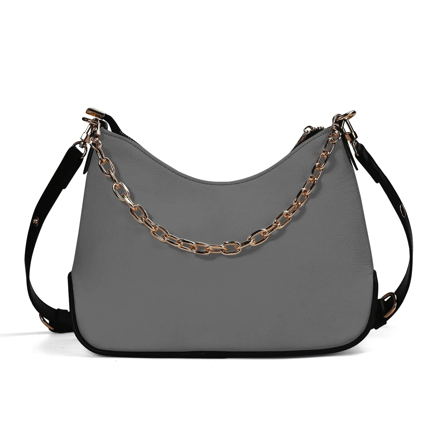 graue-elegante-umhangetasche-mit-kette-umhangetasche-jlr-design-1 - JLR Design