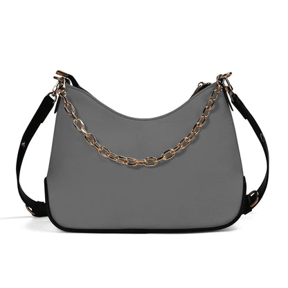 graue-elegante-umhangetasche-mit-kette-umhangetasche-jlr-design-1 - JLR Design