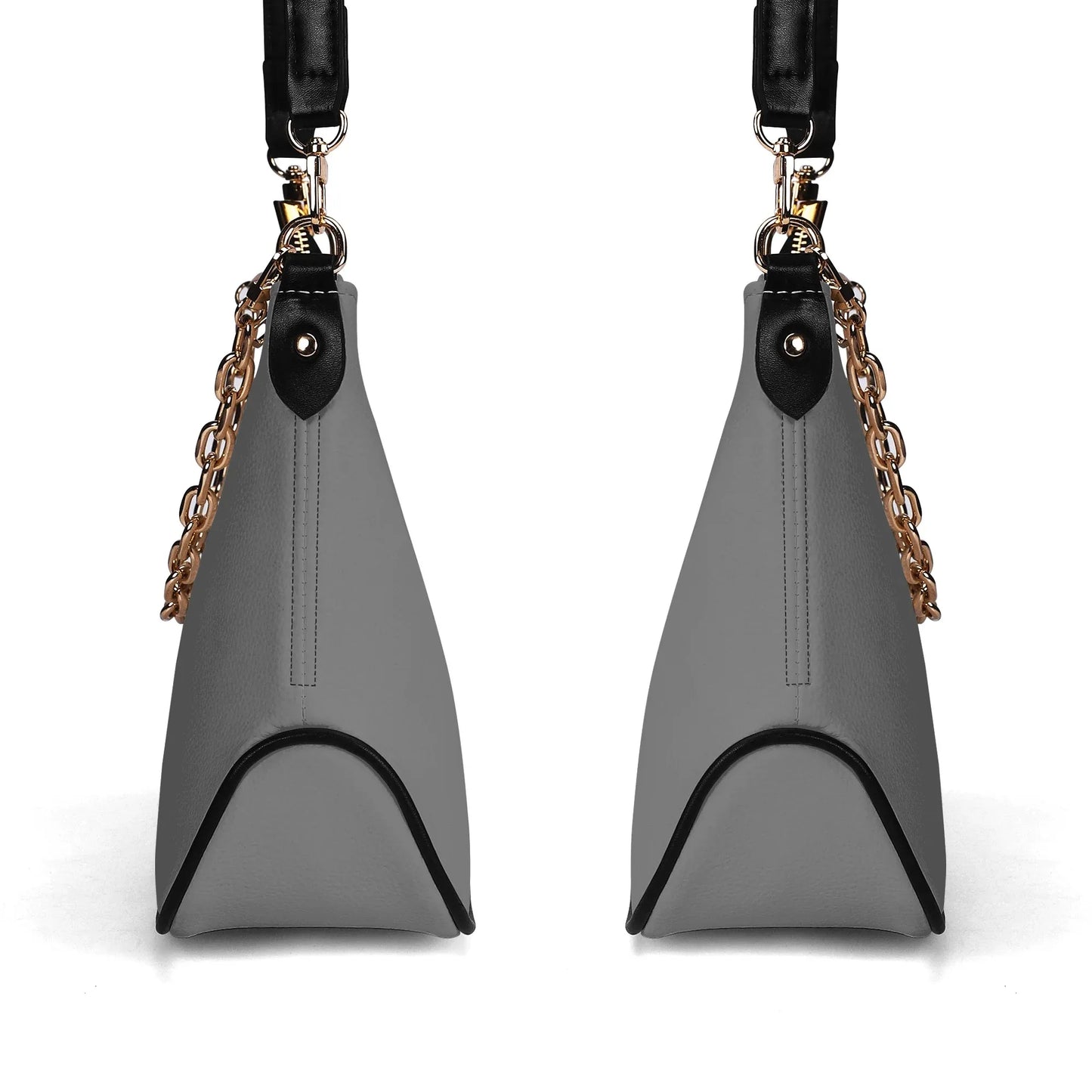 graue-elegante-umhangetasche-mit-kette-umhangetasche-jlr-design-4 - JLR Design