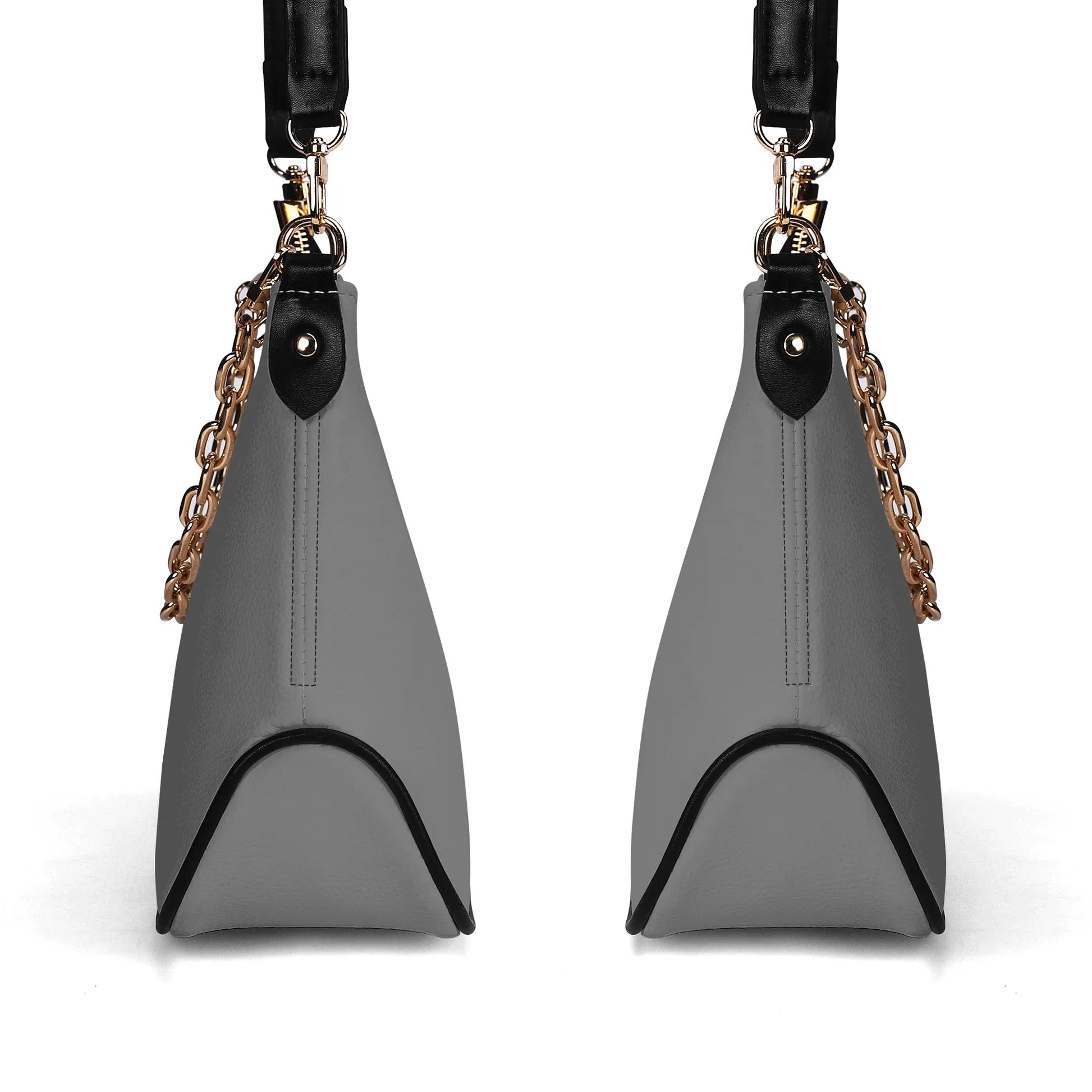graue-elegante-umhangetasche-mit-kette-umhangetasche-jlr-design-4 - JLR Design