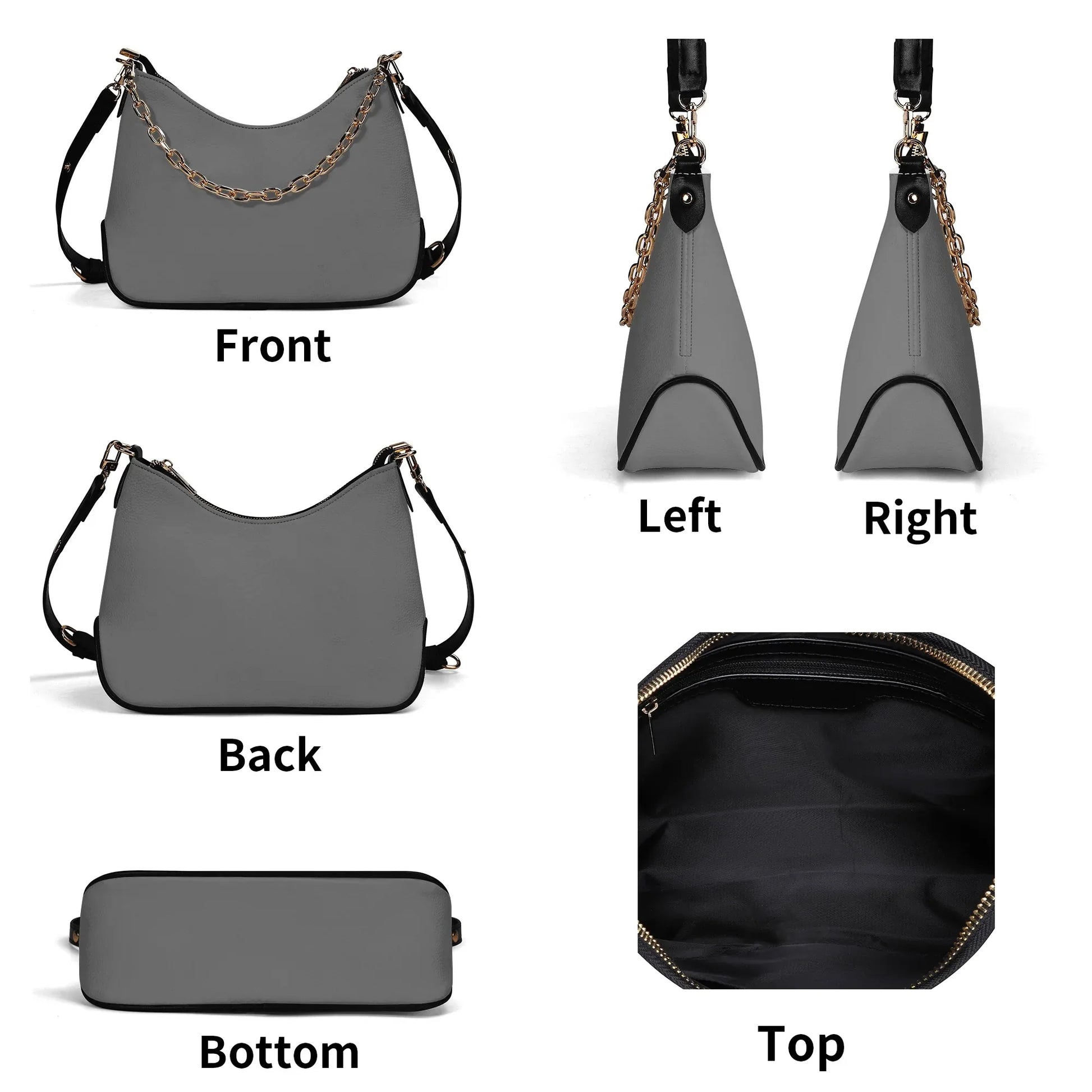 graue-elegante-umhangetasche-mit-kette-umhangetasche-jlr-design-6 - JLR Design