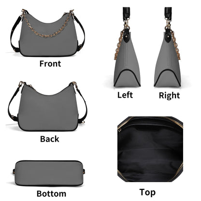 graue-elegante-umhangetasche-mit-kette-umhangetasche-jlr-design-6 - JLR Design