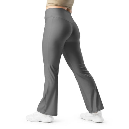 graue-high-waist-flare-leggings-flare-leggings-jlr-design-5 - JLR Design