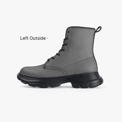 graue-leather-chunky-boots-boots-jlr-design-2 - JLR Design