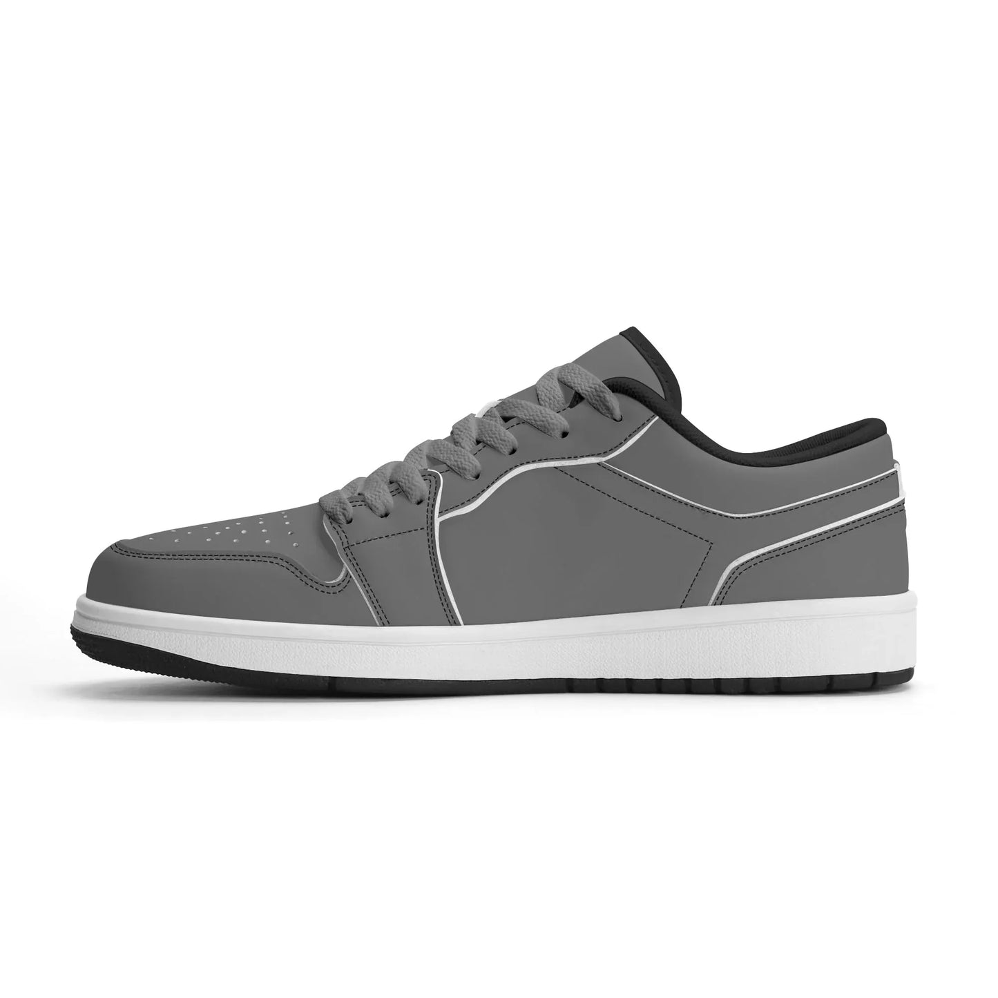 graue-low-top-leder-sneaker-fur-damen-sneaker-jlr-design-11 - JLR Design
