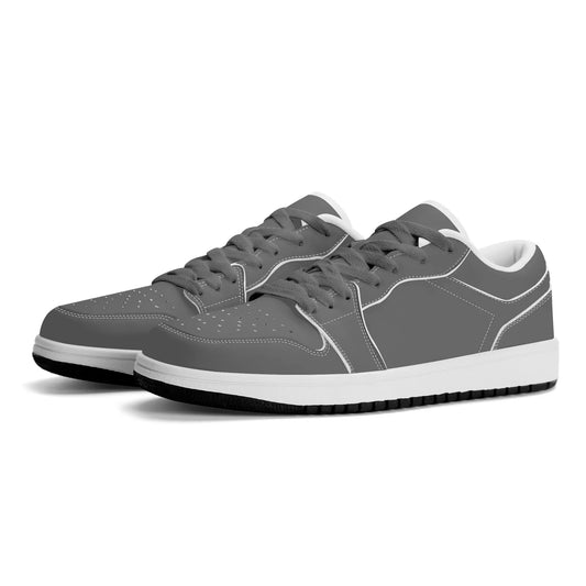 graue-low-top-leder-sneaker-fur-herren-sneaker-jlr-design-1 - JLR Design