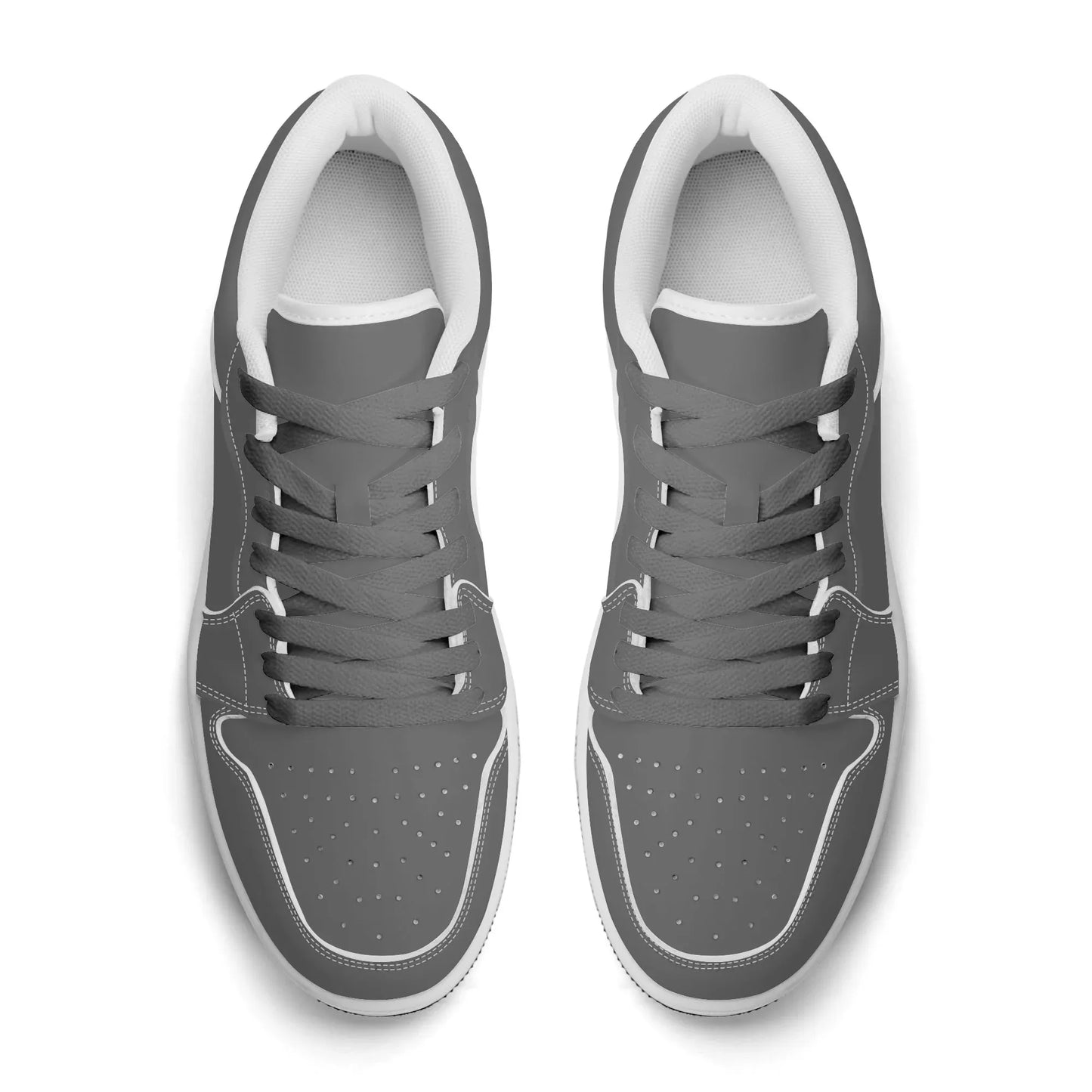 graue-low-top-leder-sneaker-fur-herren-sneaker-jlr-design-7 - JLR Design