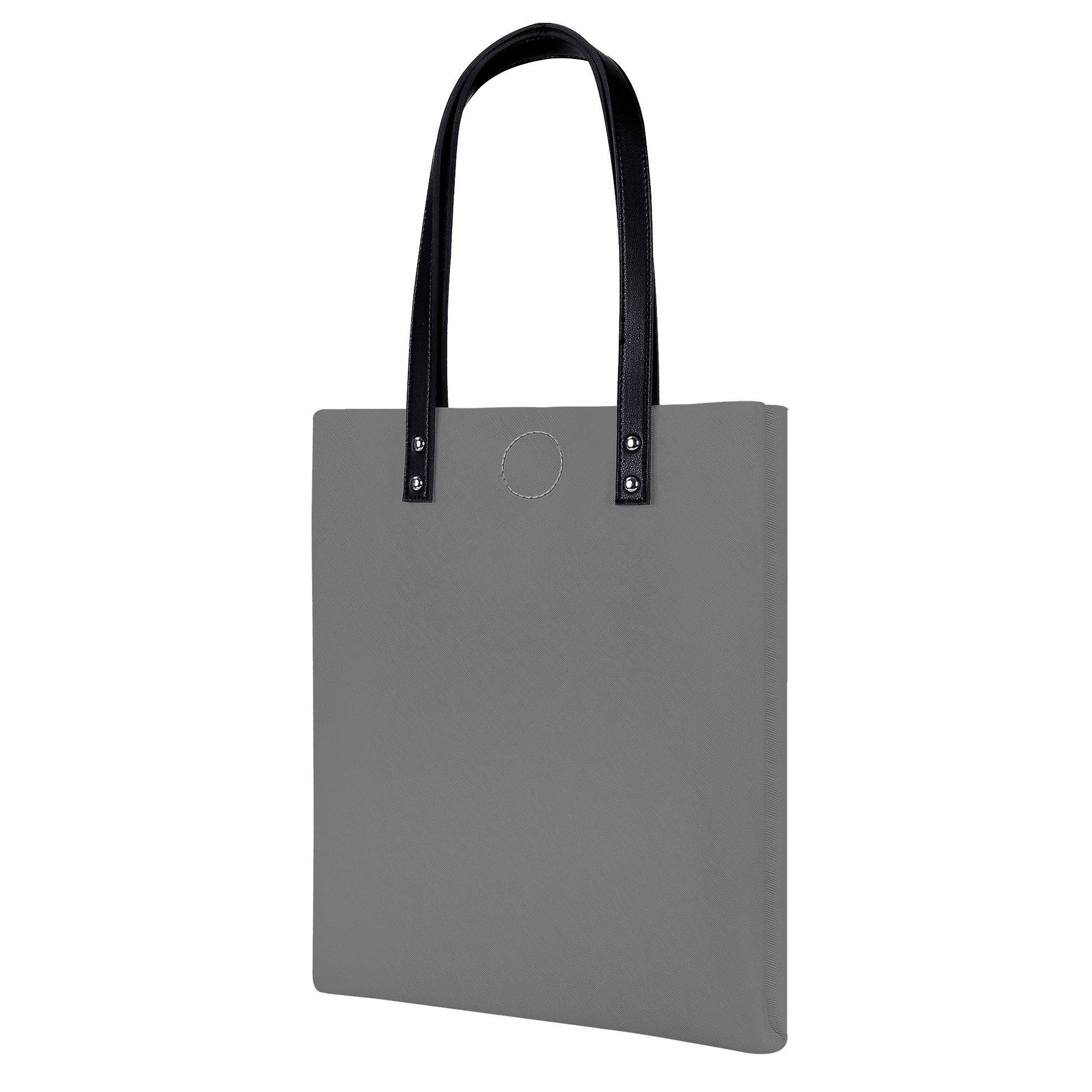 graue-pu-leder-handtasche-handtasche-jlr-design-2 - JLR Design