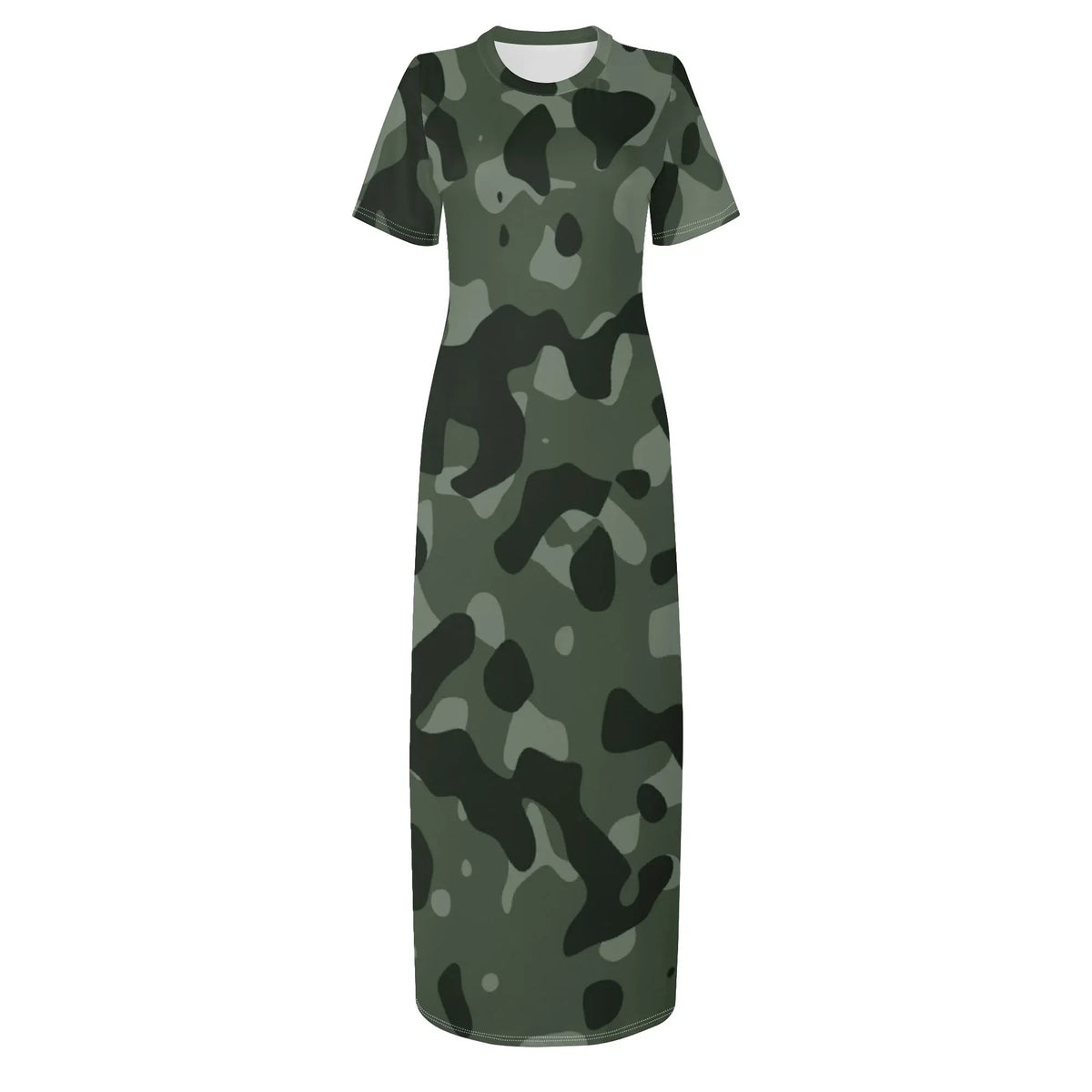green-camouflage-bodycon-maxi-dress-long-dress-jlr-design-jlr-design-de-3 - JLR Design