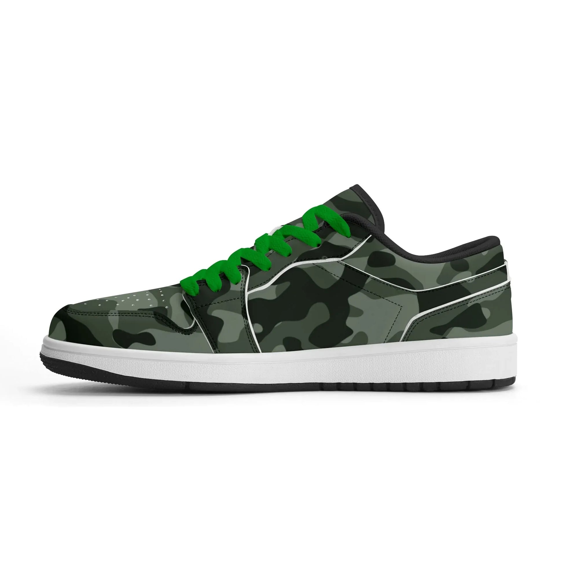 green-camouflage-low-top-leder-sneaker-fur-damen-sneaker-jlr-design-11 - JLR Design