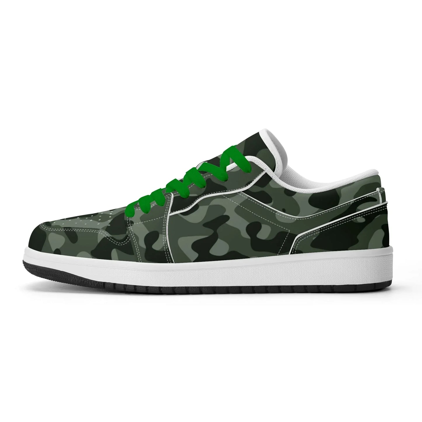 green-camouflage-low-top-leder-sneaker-fur-damen-sneaker-jlr-design-2 - JLR Design