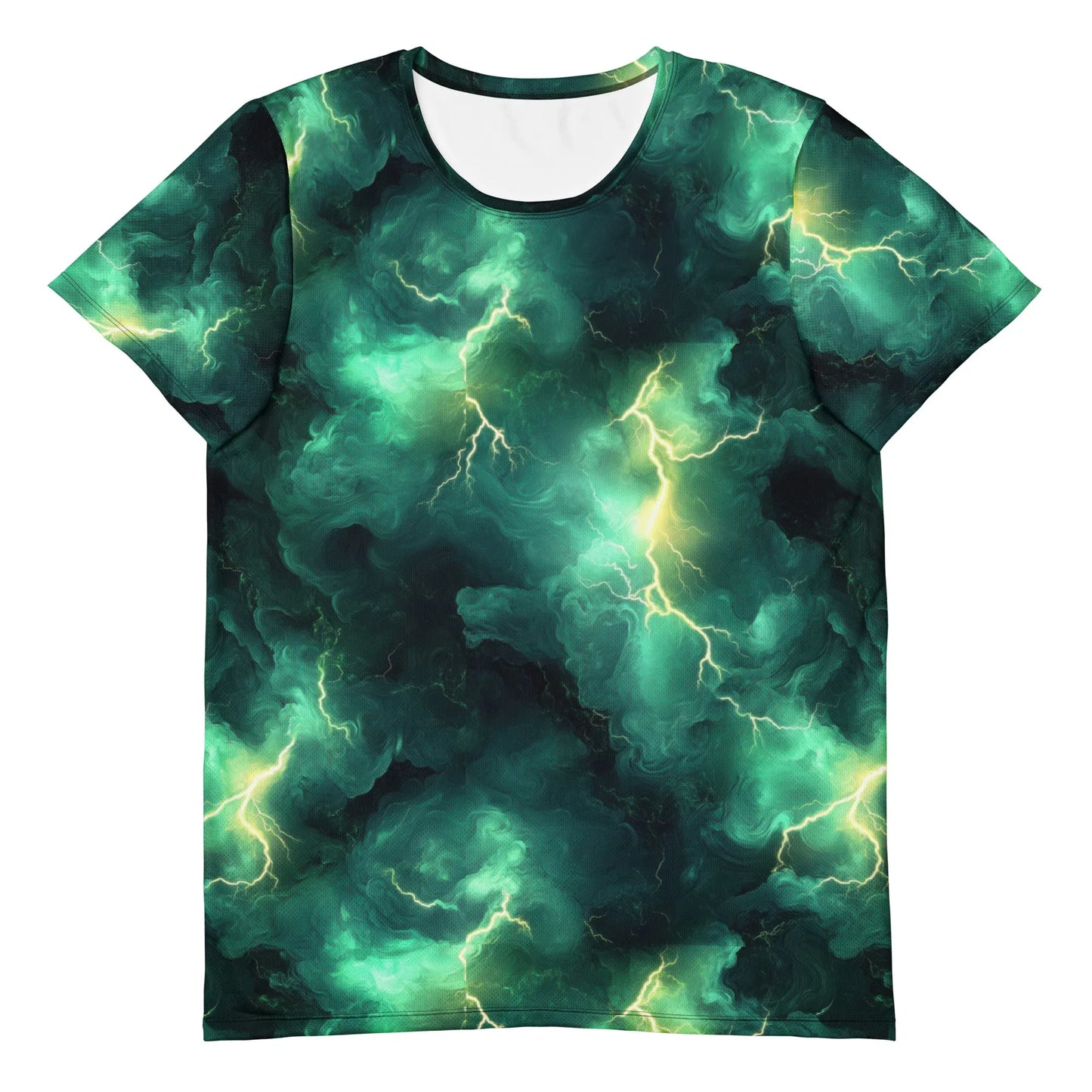 green-lightning-sport-t-shirt-fur-herren-sport-t-shirt-jlr-design-5 - JLR Design