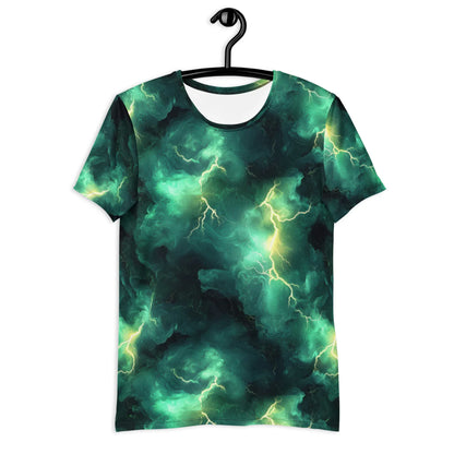 green-lightning-sport-t-shirt-fur-herren-sport-t-shirt-jlr-design-7 - JLR Design
