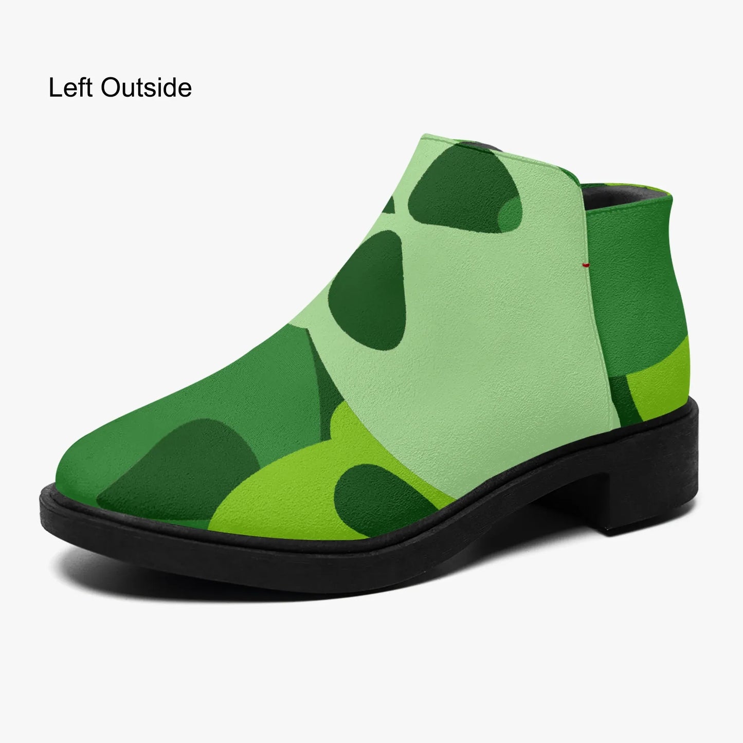 green-skull-elegante-reissverschluss-stiefeletten-stiefeletten-jlr-design-1 - JLR Design