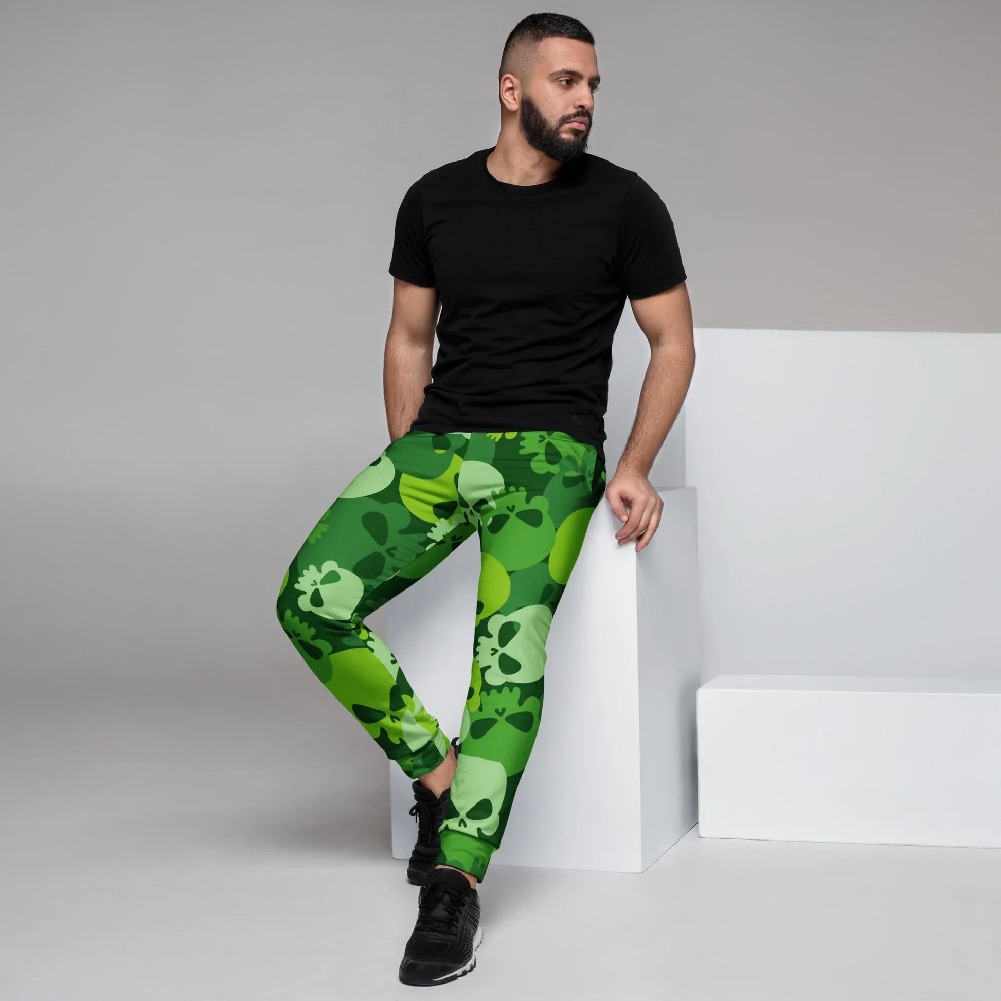 green-skull-herren-jogginghose-jogginghose-jlr-design-5 - JLR Design