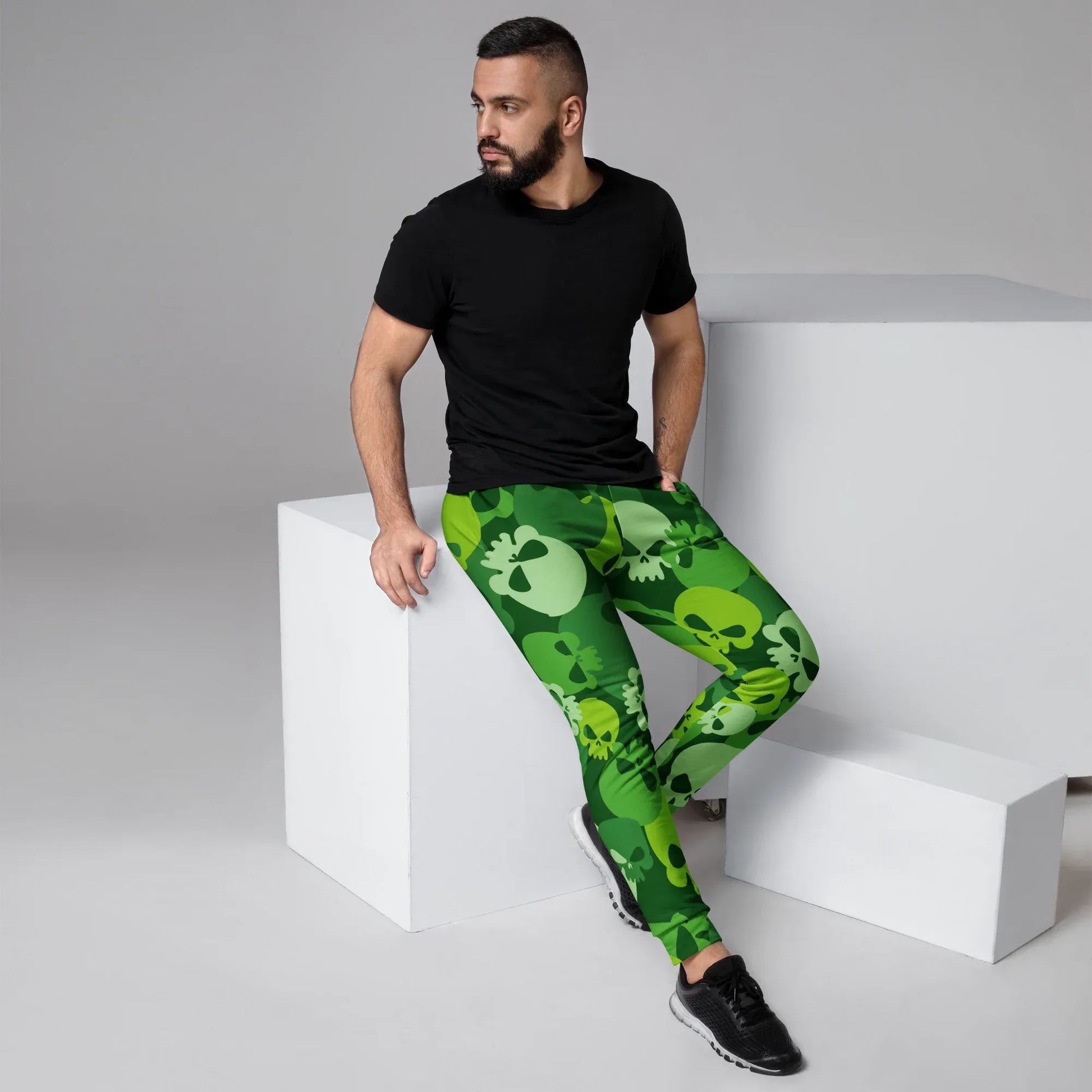 green-skull-herren-jogginghose-jogginghose-jlr-design-6 - JLR Design