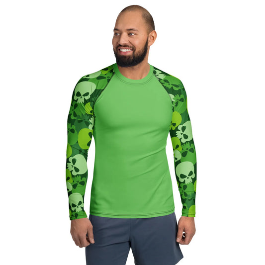 green-skull-herren-rash-guard-rash-guard-jlr-design-1 - JLR Design