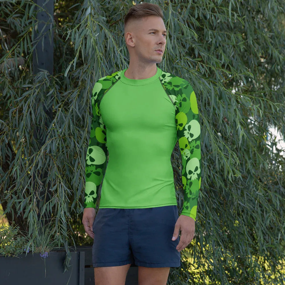 green-skull-herren-rash-guard-rash-guard-jlr-design-5 - JLR Design
