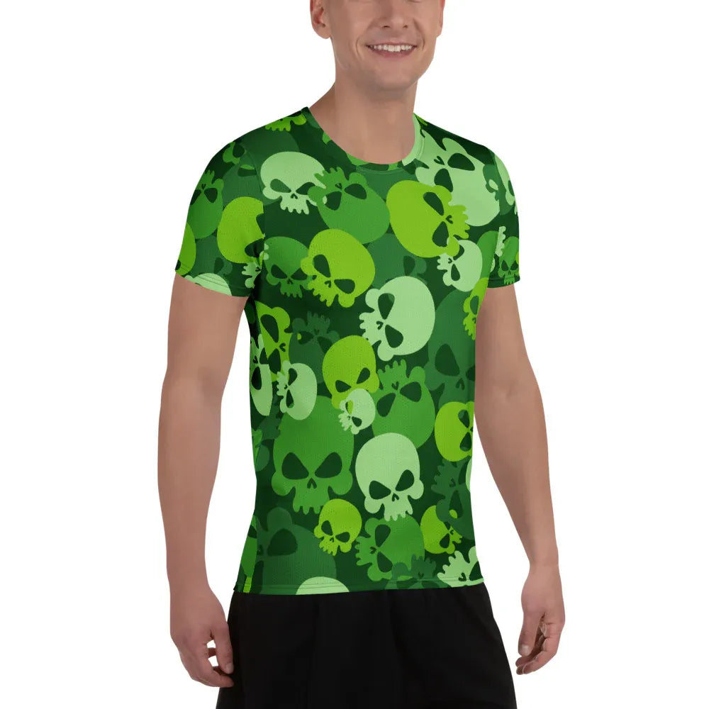 green-skull-sport-t-shirt-fur-herren-sport-t-shirt-jlr-design-10 - JLR Design