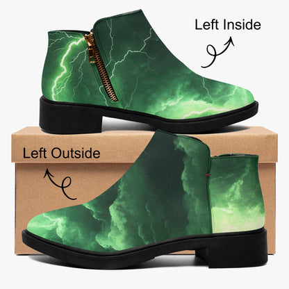 green-thunder-elegante-reissverschluss-stiefeletten-stiefeletten-jlr-design-4 - JLR Design
