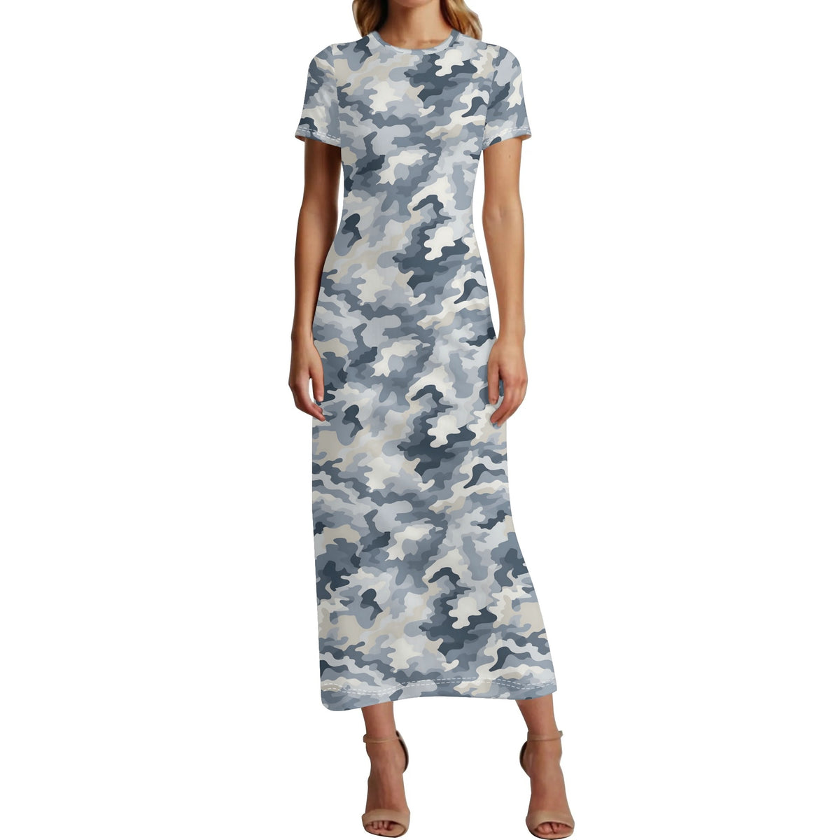 grey-camouflage-v3-bodycon-maxi-dress-long-dress-jlr-design-jlr-design-de-1 - JLR Design