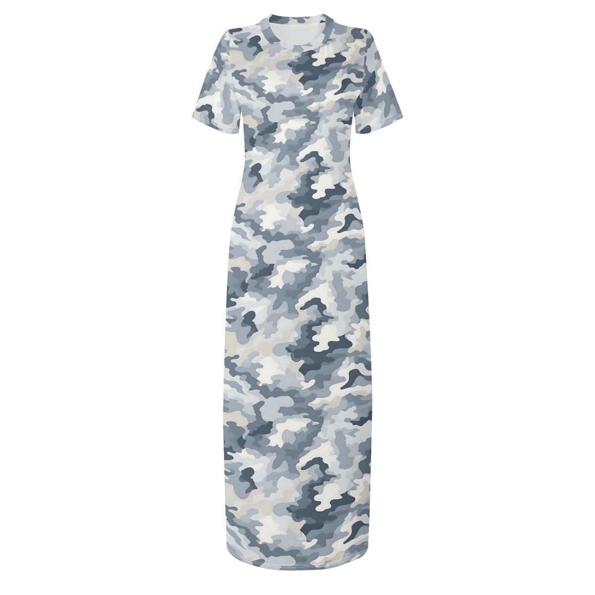 grey-camouflage-v3-bodycon-maxi-dress-long-dress-jlr-design-jlr-design-de-3 - JLR Design