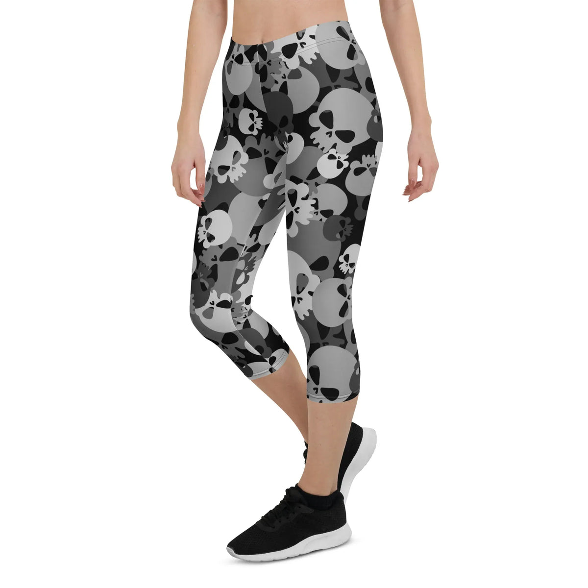 grey-skull-damen-capri-leggings-capri-leggings-jlr-design-jlr-design-de-11 - JLR Design