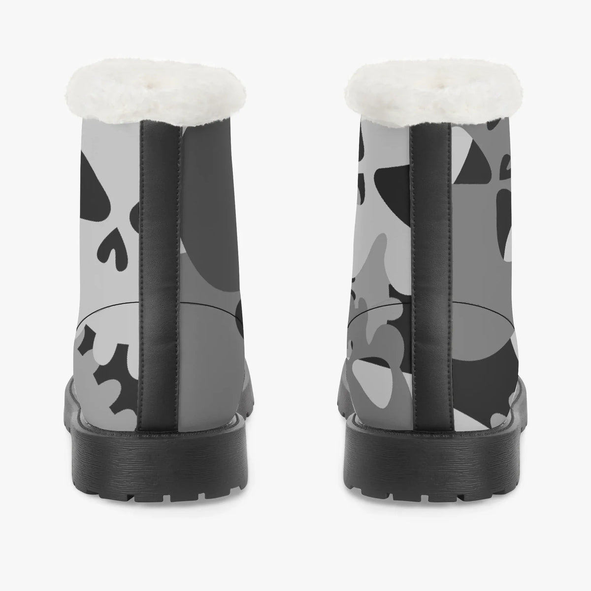 grey-skull-faux-fur-leder-boots-boots-jlr-design-jlr-design-de-6 - JLR Design