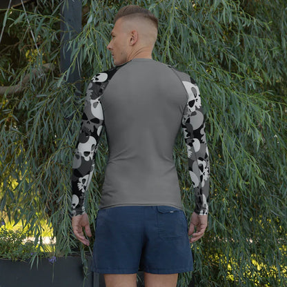 grey-skull-herren-rash-guard-rash-guard-jlr-design-2 - JLR Design