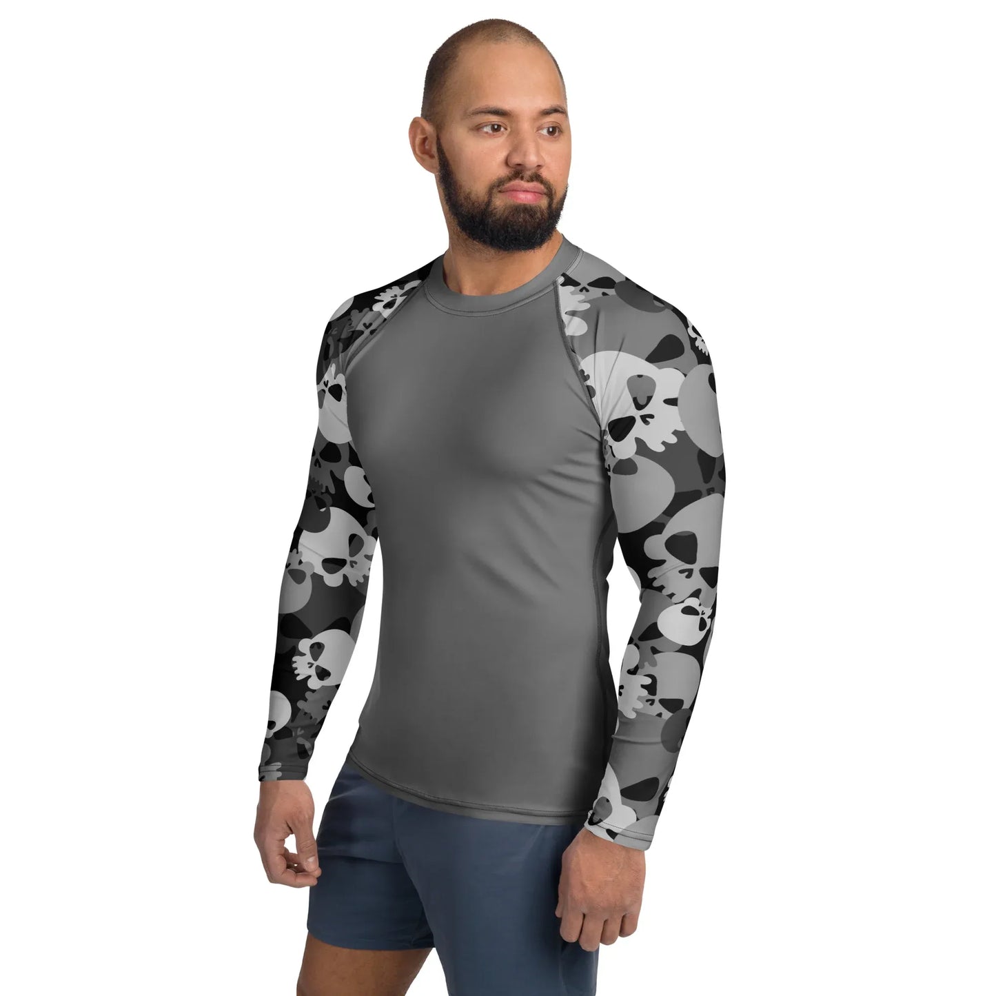 grey-skull-herren-rash-guard-rash-guard-jlr-design-7 - JLR Design