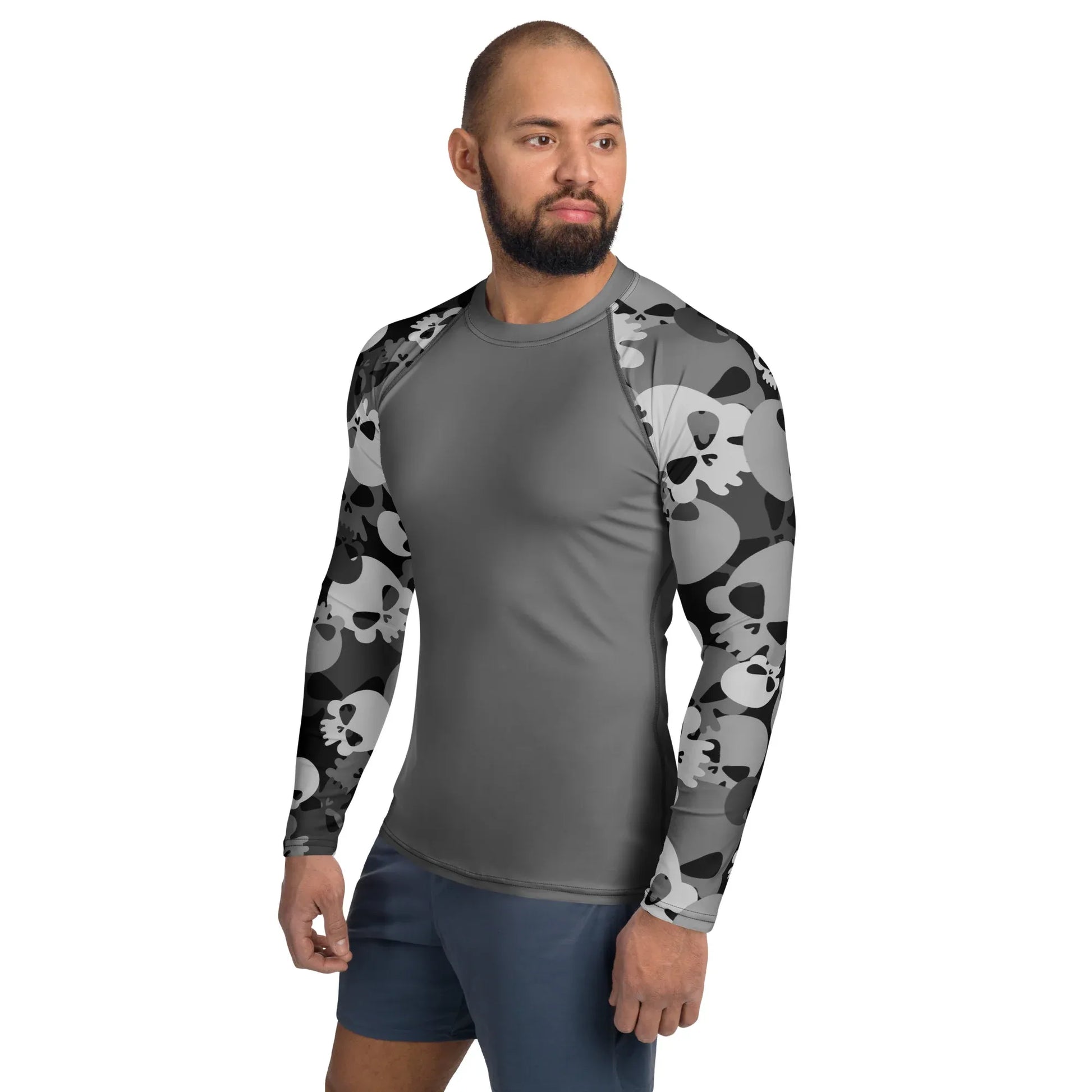 grey-skull-herren-rash-guard-rash-guard-jlr-design-7 - JLR Design