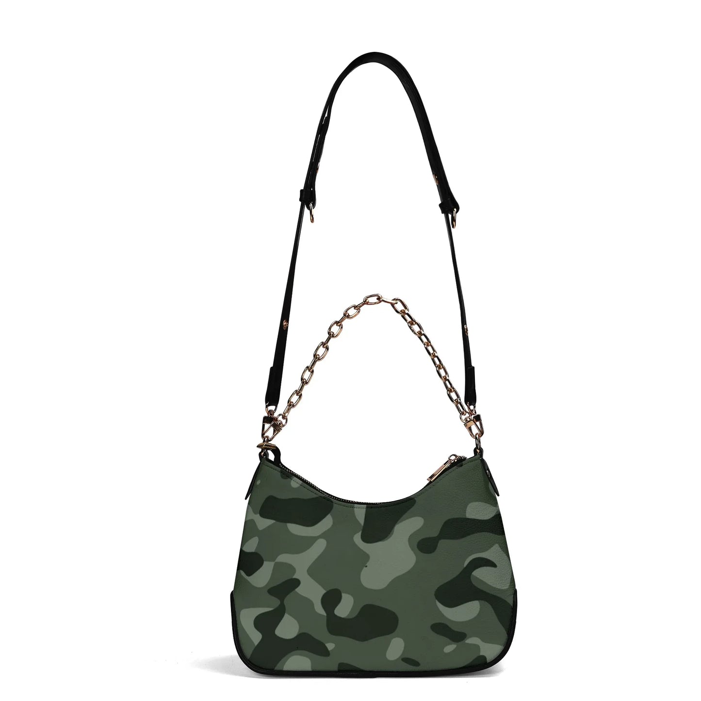 grune-camouflage-elegante-umhangetasche-mit-kette-umhangetasche-jlr-design-5 - JLR Design