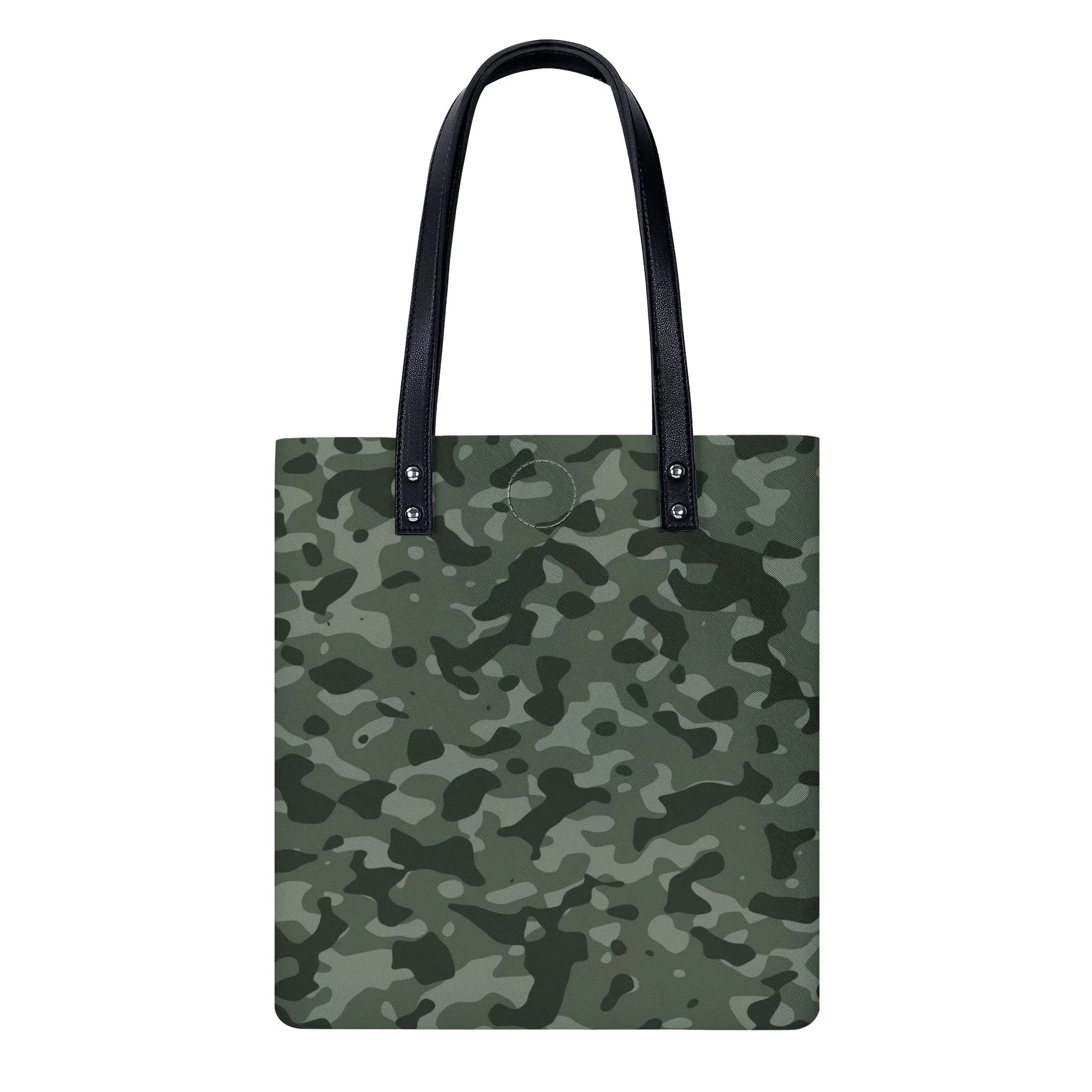 grune-camouflage-pu-leder-handtasche-handtasche-jlr-design-1 - JLR Design
