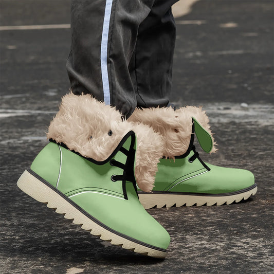 grune-chic-boots-mit-pluschfutter-boots-jlr-design-1 - JLR Design