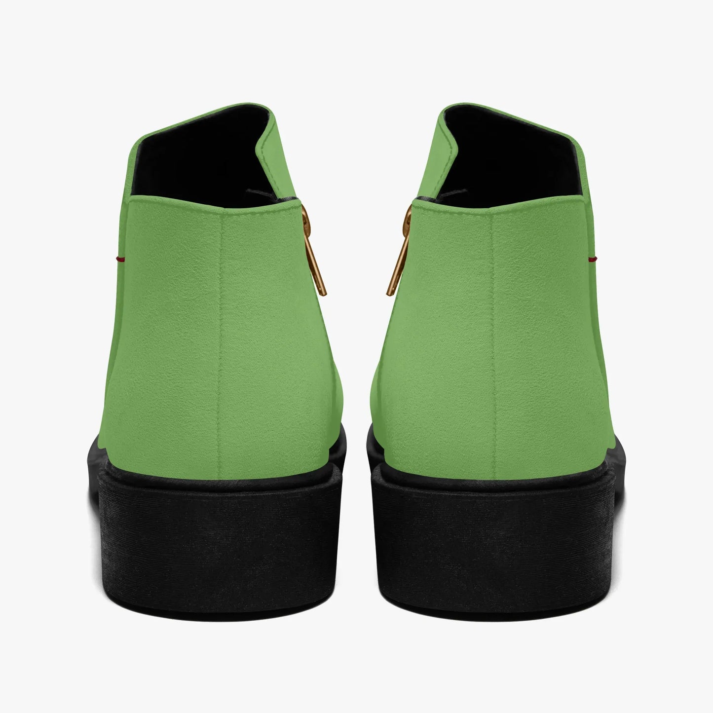 grune-elegante-reissverschluss-stiefeletten-stiefeletten-jlr-design-2 - JLR Design