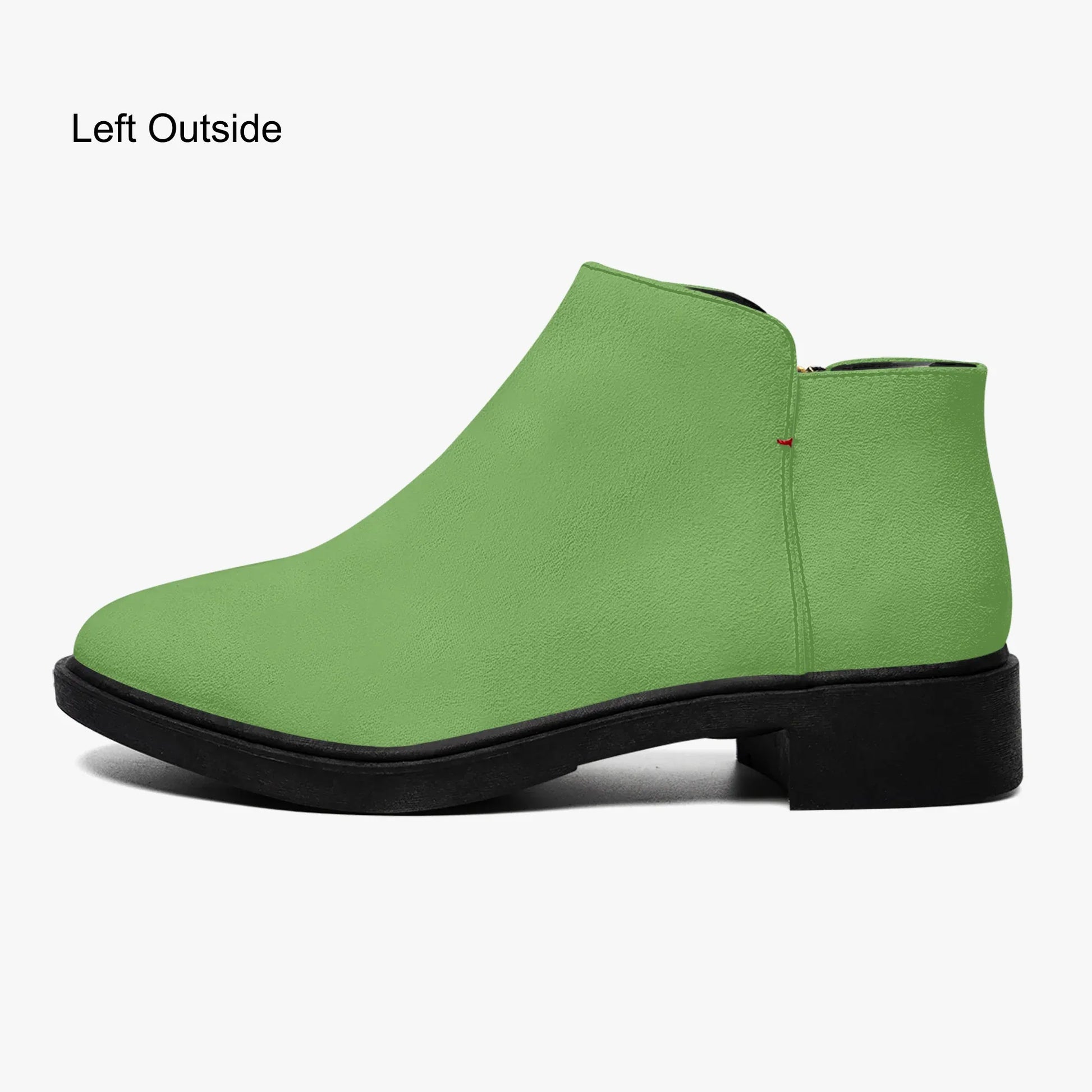 grune-elegante-reissverschluss-stiefeletten-stiefeletten-jlr-design-5 - JLR Design