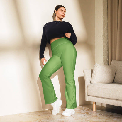 grune-high-waist-flare-leggings-flare-leggings-jlr-design-3 - JLR Design