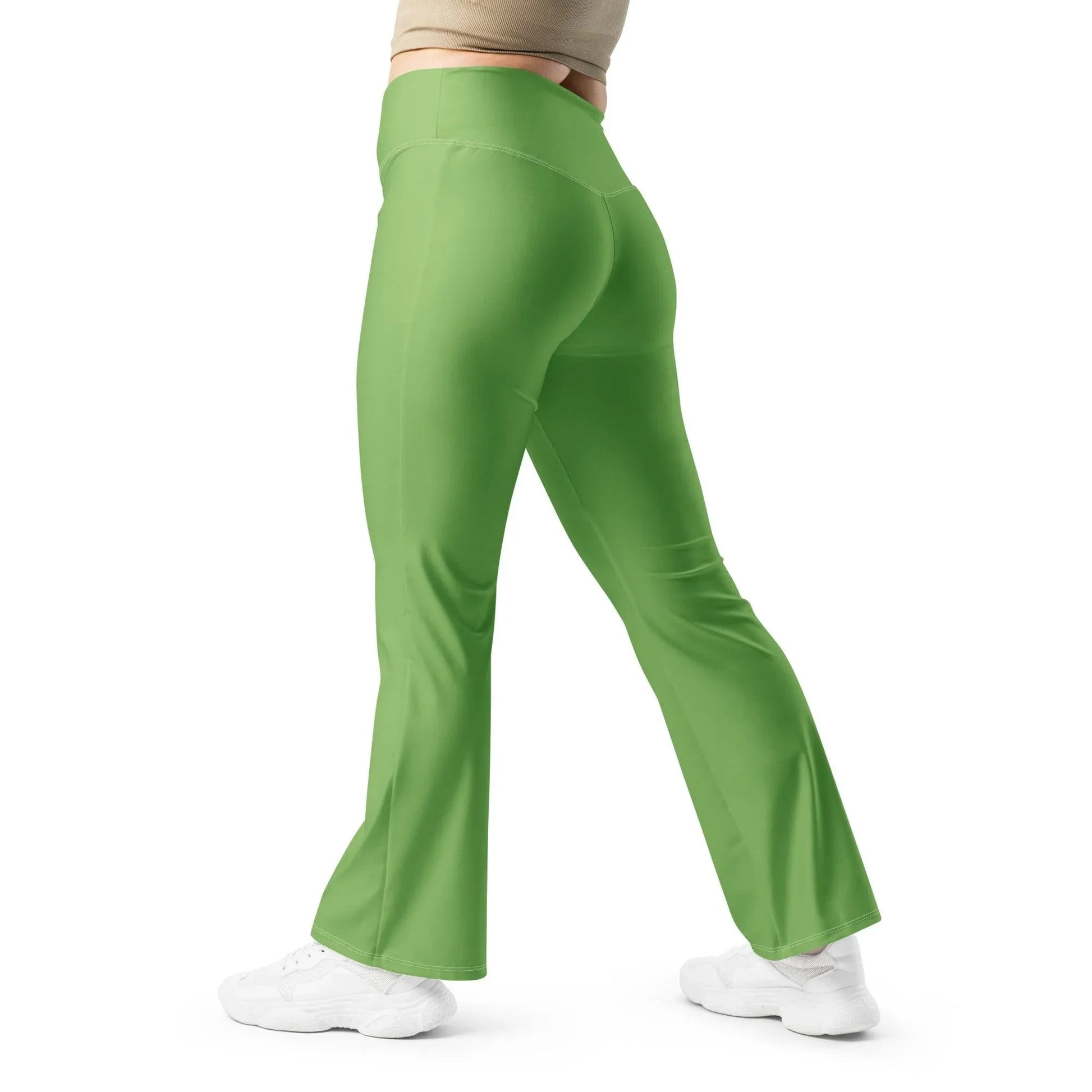 grune-high-waist-flare-leggings-flare-leggings-jlr-design-5 - JLR Design