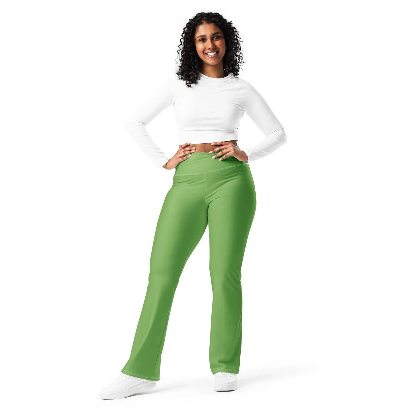 grune-high-waist-flare-leggings-flare-leggings-jlr-design-8 - JLR Design