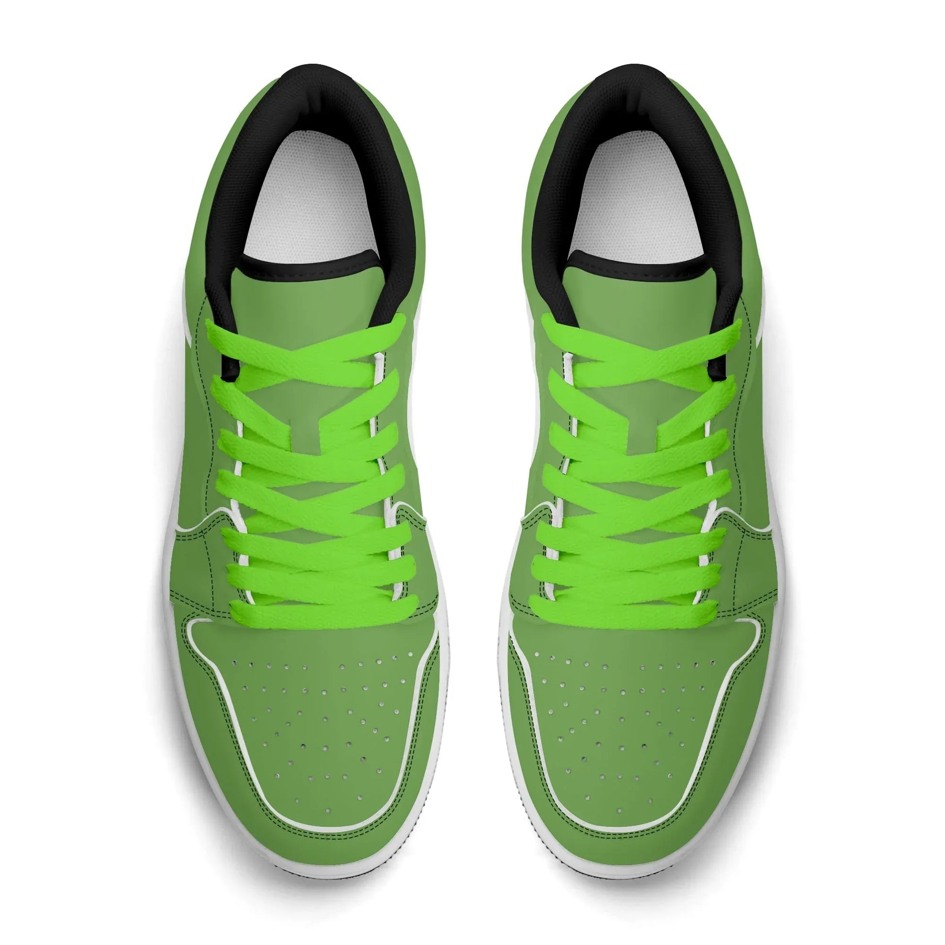 grune-low-top-leder-sneaker-fur-damen-sneaker-jlr-design-14 - JLR Design
