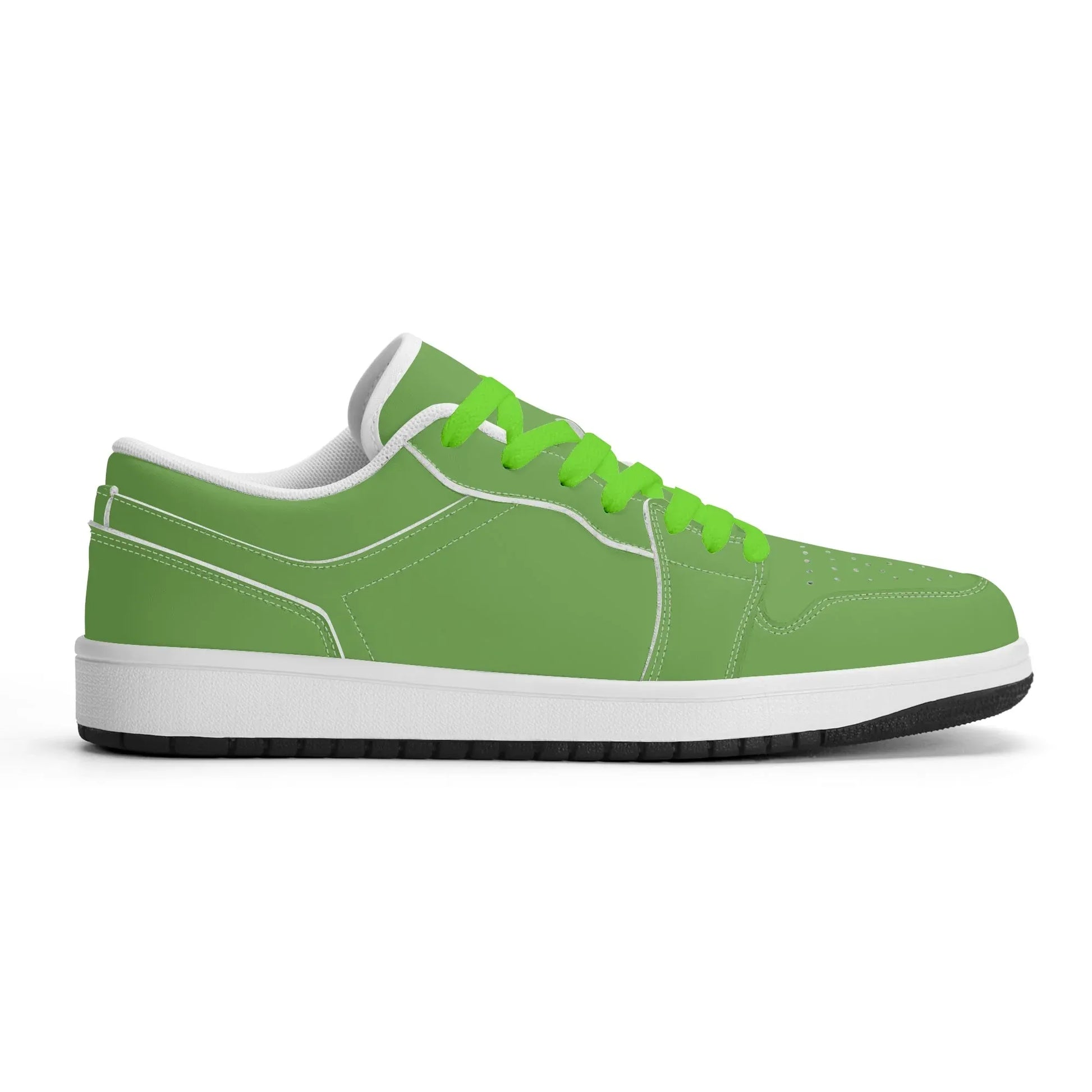 grune-low-top-leder-sneaker-fur-damen-sneaker-jlr-design-5 - JLR Design