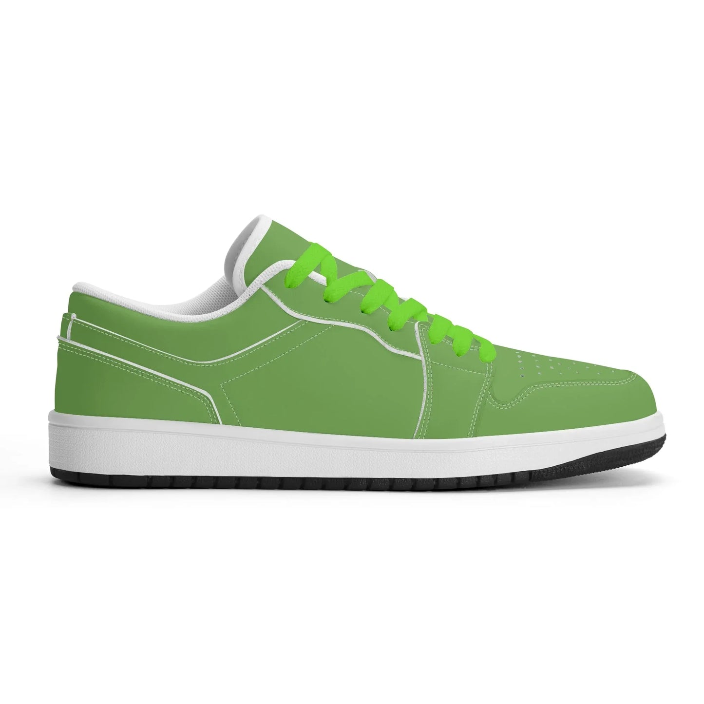 grune-low-top-leder-sneaker-fur-herren-sneaker-jlr-design-5 - JLR Design