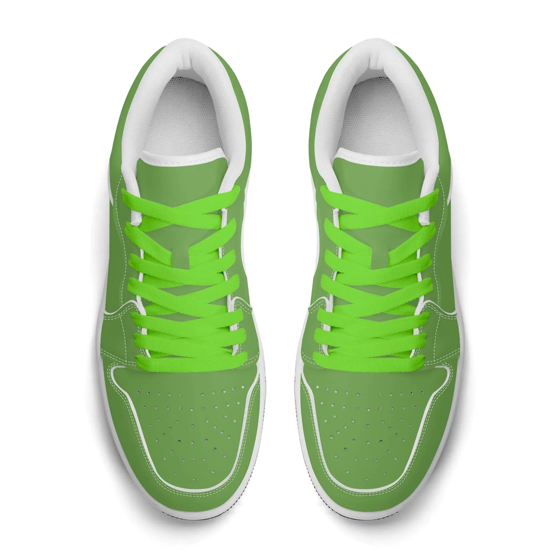 grune-low-top-leder-sneaker-fur-herren-sneaker-jlr-design-7 - JLR Design