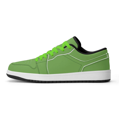 grune-low-top-leder-sneaker-fur-herren-sneaker-jlr-design-9 - JLR Design
